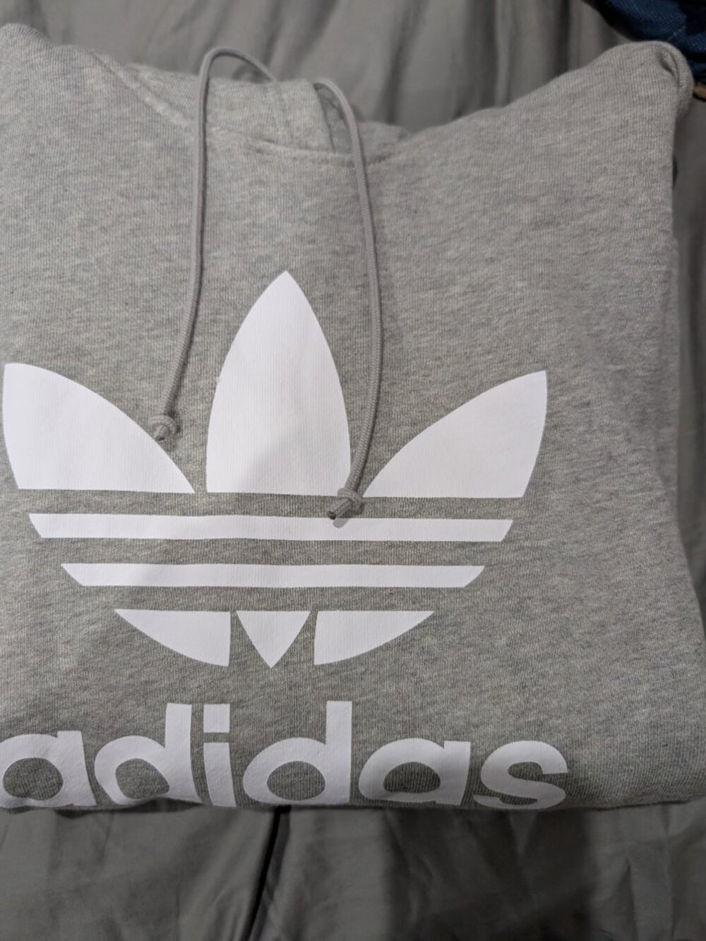 Adidas originals grey cozy women's hoodie